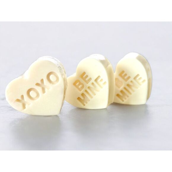 Organic triple  butter‎ Heart Soaps Set Valentine's Day Romance Gift Set - Picture 2 of 7